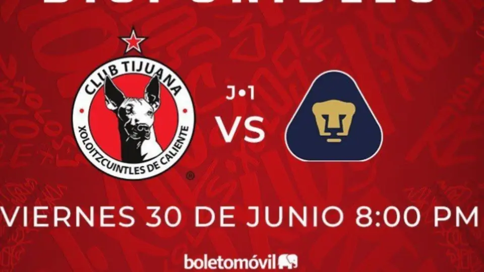 Xolos vs Pumas: ¿Dónde y a qué hora ver el juego de la Jornada 1 del Apertura 2023?