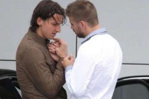 Piqué revela lo que sucedió con Zlatan Ibrahimovic en la polémica foto del 'beso'