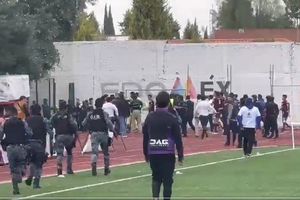 ¡Violencia en el futbol mexicano! Bronca se hace presente en la Final de la Tercera División