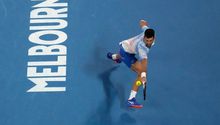 Novak Djokovic ganó el Australian Open con una lesión del muslo