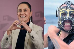 Claudia Sheinbaum: Jefa de Gobierno de la CDMX es vista con Escorpión Dorado 'al volante'