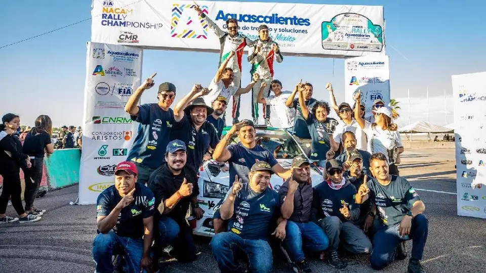 Alejandro Mauro y Diego Sanjuán se adueñaron de la segunda fecha del Campeonato Mexicano de Rallies