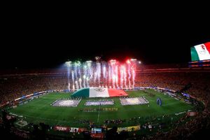 Tigres vs Chivas: Aficionada se pierde el partido al ser afectada por la pirotecnia del estadio