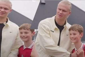 ¡Sin rivalidad! Así reaccionó Erling Haaland con un fanático del Manchester United