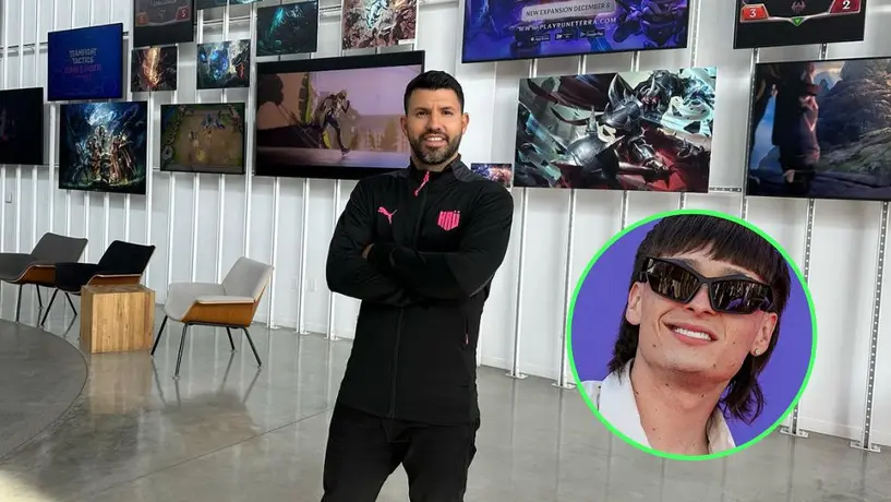 Kun Agüero sacó los prohibidos al escuchar a Peso Pluma