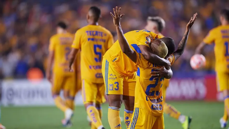 Liga de Campeones de Concacaf: Tigres remontó en 3 minutos a León y lleva ventaja a la Vuelta de Semis
