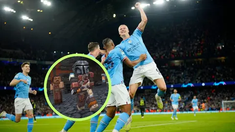 Erling Haaland: El 'androide' del Manchester City es adicto al... Minecraft