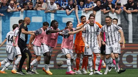 Serie A: Juventus venció a la Atalanta y está muy cerca de Champions League