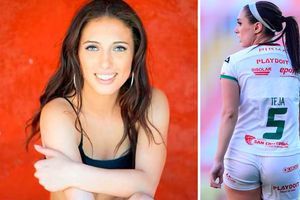 Jugadora del Necaxa, Nikkole Teja, sorprende de nuevo a sus fans con foto en diminuta lencería