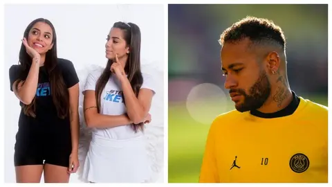 Neymar, jugador del PSG y Brasil, intentó trío con famosas gemelas brasileñas: 'Quería sexo con ambas'