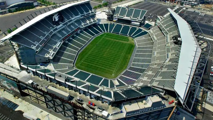 Philadelphia Eagles ¿Tenían una cárcel dentro del estadio de su estadio?