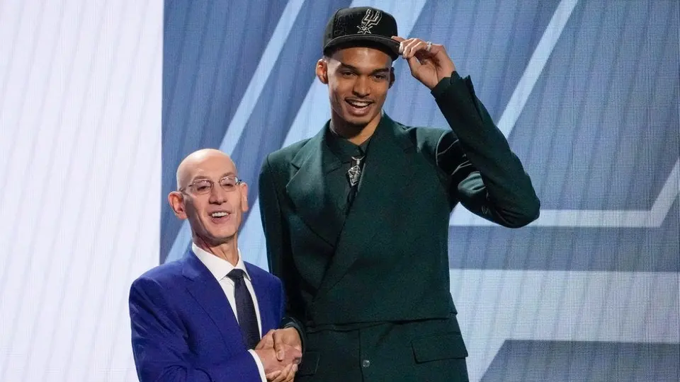 Draft NBA: Victor Wembanyama va a los Spurs de San Antonio como primera selección global
