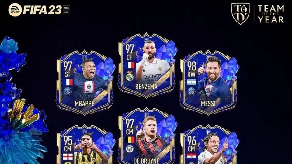 FIFA 23: EA Sports reveló al equipo del año