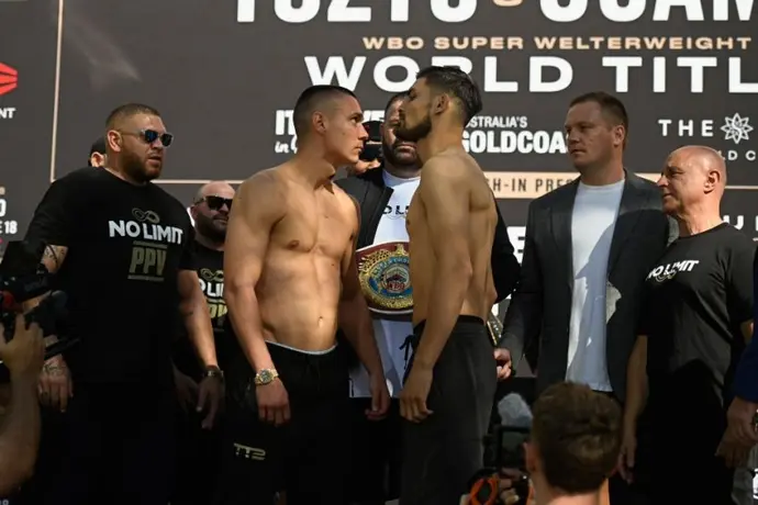Carlos Ocampo previo a su pelea con Tim Tszyu: "Voy a luchar para traer el título a casa"