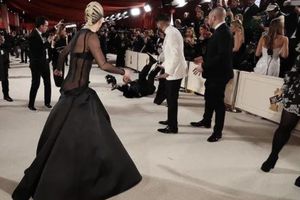 Oscar 2023: Lady Gaga se hizo viral tras ayudar a fotógrafo que se cayó