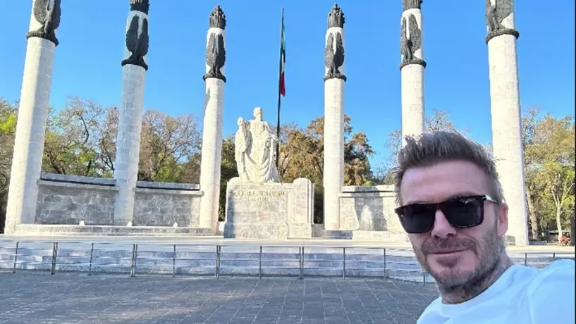 David Beckham y las mejores fotografías de su visita a México