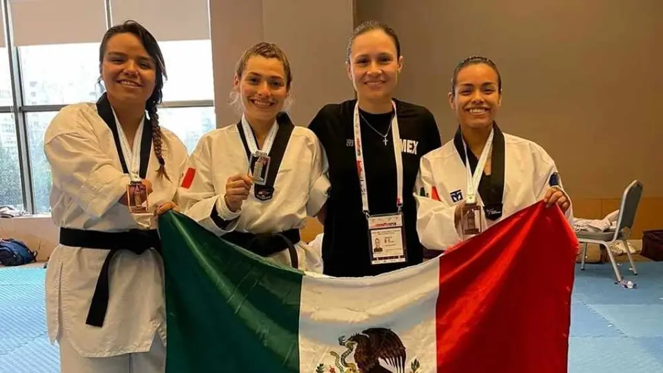 Equipo de parataekwondo de México continúan  en competencia tras sismo en Turquía