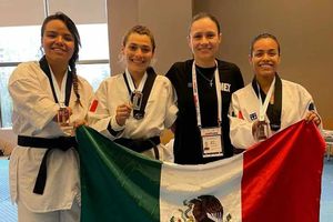 Equipo de parataekwondo de México continúan  en competencia tras sismo en Turquía