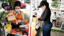 Vendedora de jugos rompe las redes conquistando corazones con su belleza