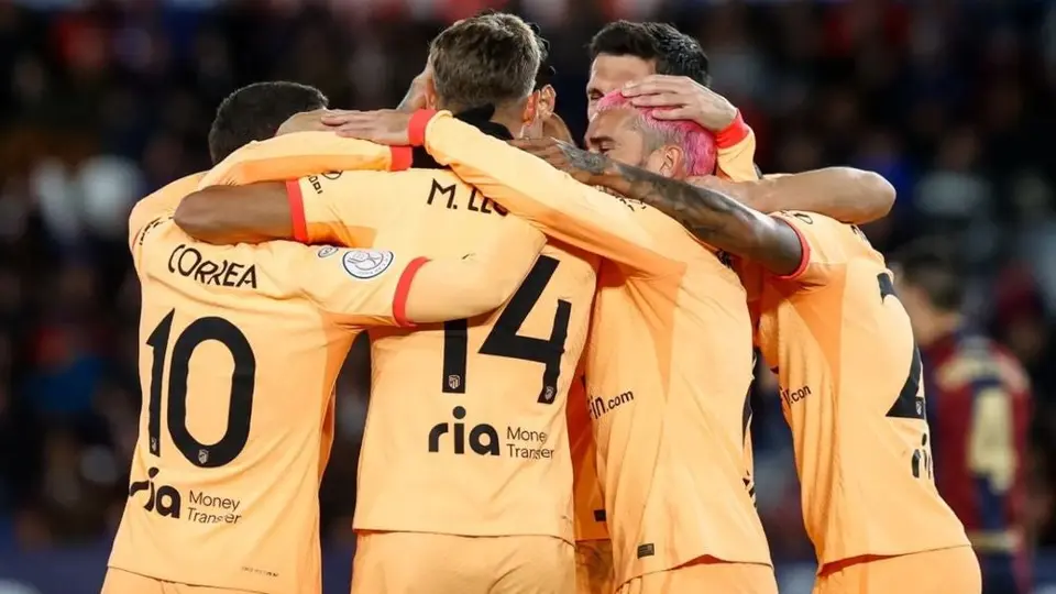 Copa del Rey: Atlético superó de visita al Levante en octavos de final