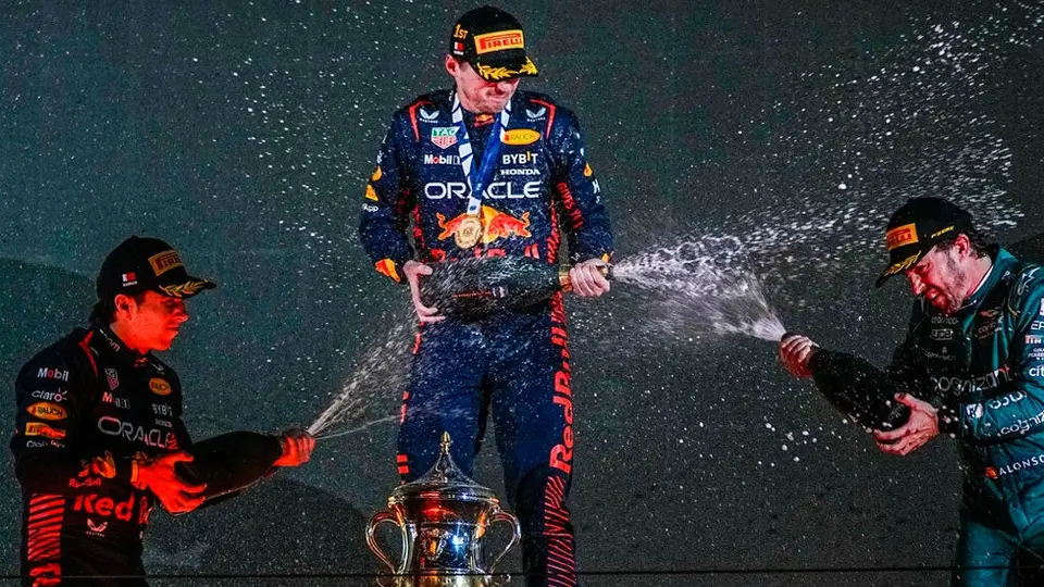 F1: Sergio Pérez aguantó y mantiene segundo lugar en el GP de Bahréin