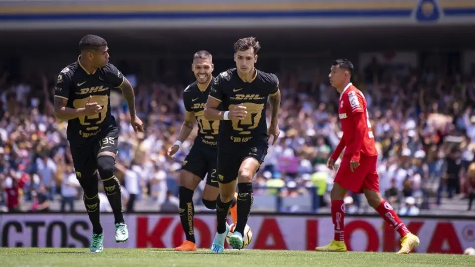Pumas: Juan Ignacio Dinenno puso fin a racha de cinco juegos sin anotar