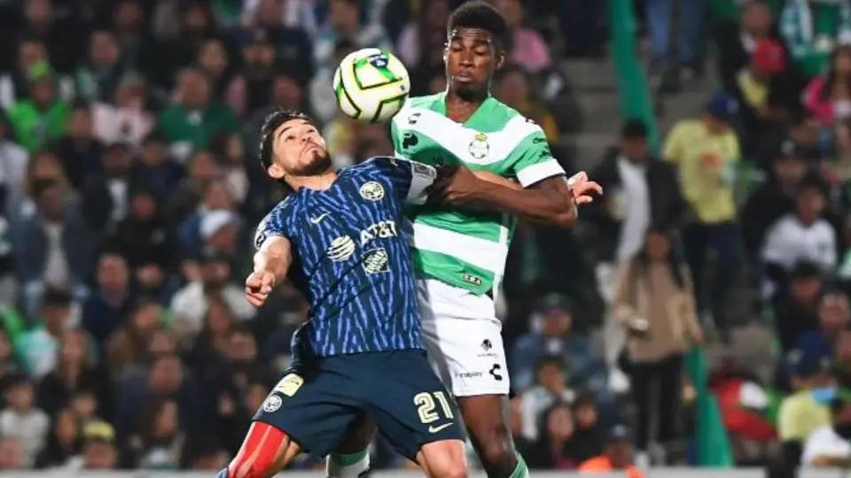 América rescató vibrante empate ante Santos Laguna en el TSM