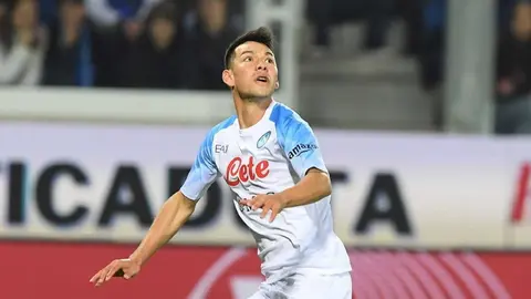 Serie A: Hirving Lozano entró de cambio en derrota del Napoli ante el Inter