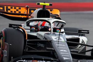 Lando Norris protagonizó divertido momento al enterarse que será tercero en la parrilla