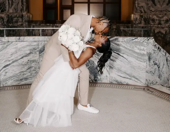 Simone Biles y Jonathan Owens contrajeron matrimonio