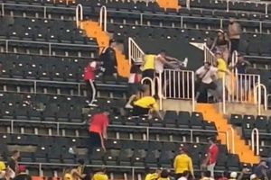 Aficionados de Colombia se pelean y avientan sillas durante amistoso contra Irak