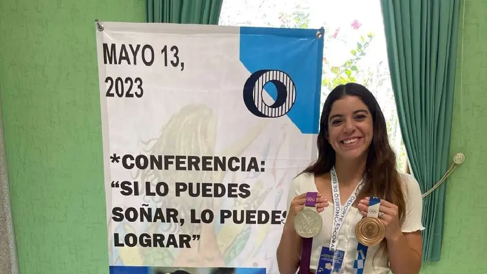 Alejandra Orozco, medallista olímpica, busca ingresos para JJOO con su nueva conferencia
