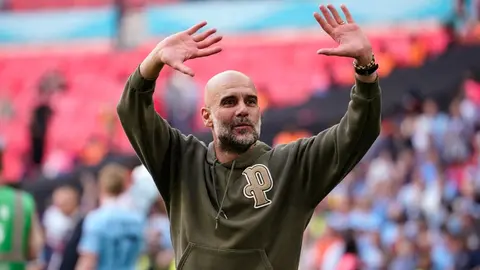 Guardiola, sin miedo de que Manchester City sea favorito ante el Inter en la Final de Champions