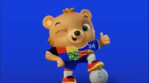 ¡Qué ternura! Presentan la mascota oficial para la Eurocopa 2024