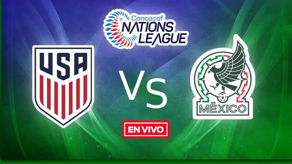 Estados Unidos vs México EN VIVO Semifinal Final Four Concacaf Nations League