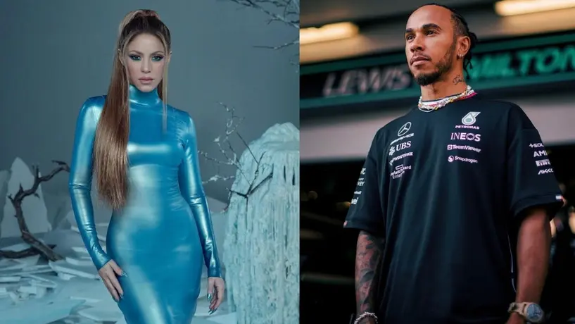 ¿Otra vez le fueron 'infiel' a Shakira? Captan a Lewis Hamilton con otra mujer