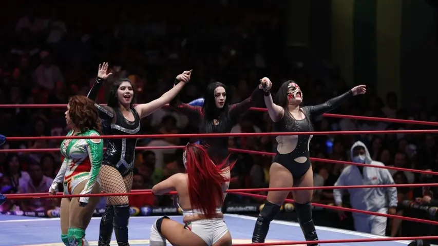 La Catalina en su regreso a la Lucha Libre Mexicana | LUIS MARIN