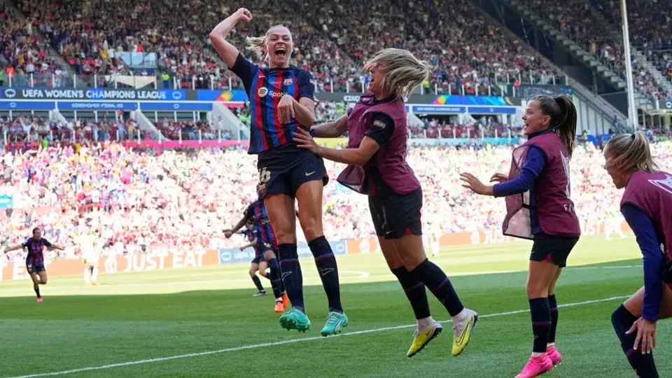 ¡Campeonas! Barcelona Femenil remonta y gana su segunda Champions League