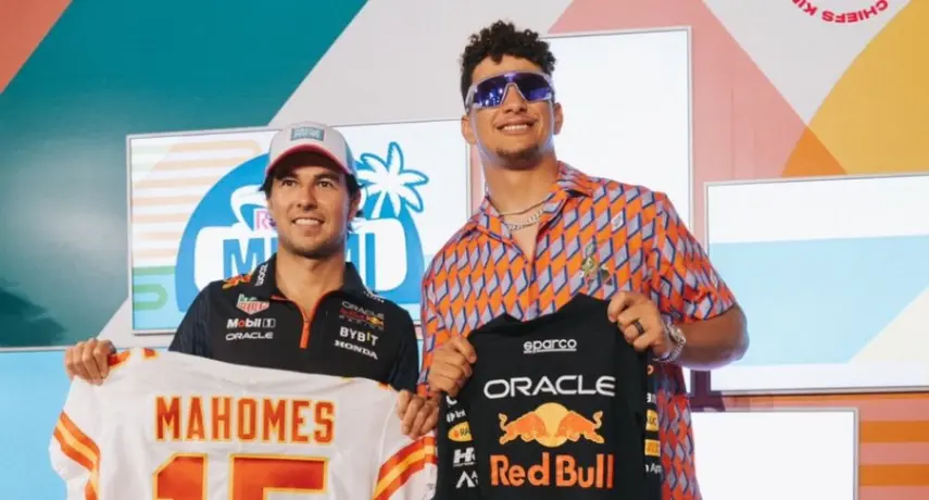 GP de Miami: Michael Jordan, Vin Diesel, Patrick Mahomes, Roger Federer y otros famosos se robaron las cámaras