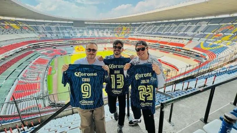 América Femenil: Reik visitó la casa de las recientes campeonas de la Liga
