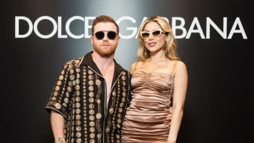 Canelo es todo glamour, está en Italia para la Milan Fashion Week