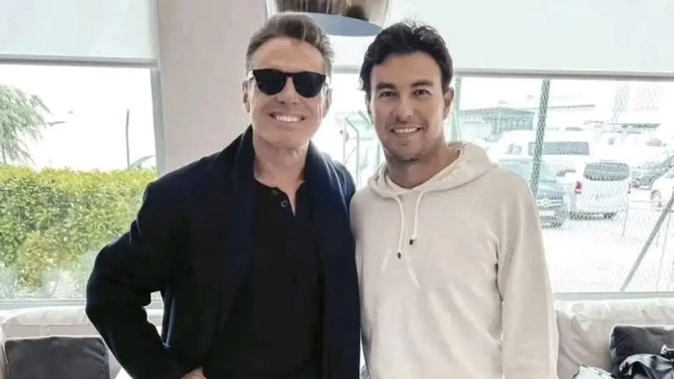Papá de Checo Pérez contó cómo conocieron a Luis Miguel