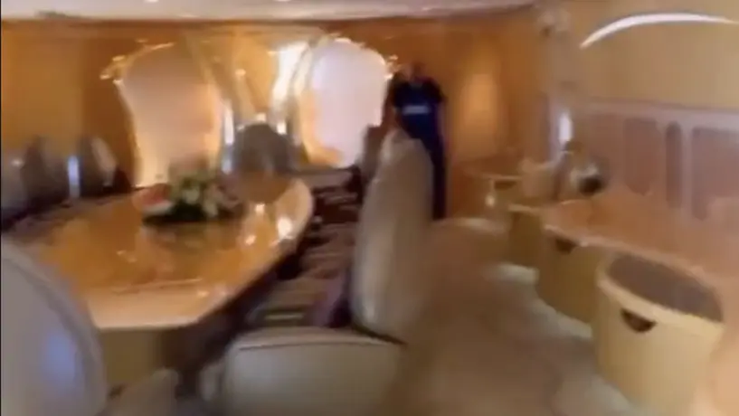¡Arabia Saudita muestra su opulencia! Así es el avión del Al-Hilal