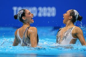 Nuria Diosdado y Joana Jiménez ganaron oro en Dueto Femenil en el Mundial de Natación Artística