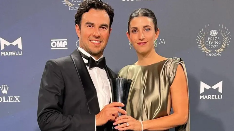 Checo Pérez y Carola Martínez serán padres por cuarta vez
