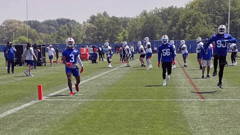 Damar Hamlin ya practica con los Bills a seis meses de sufrir un paro cardiaco