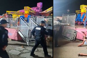 Tres personas resultan heridas tras desplome de atracción en las Ferias de las Flores de Sonora