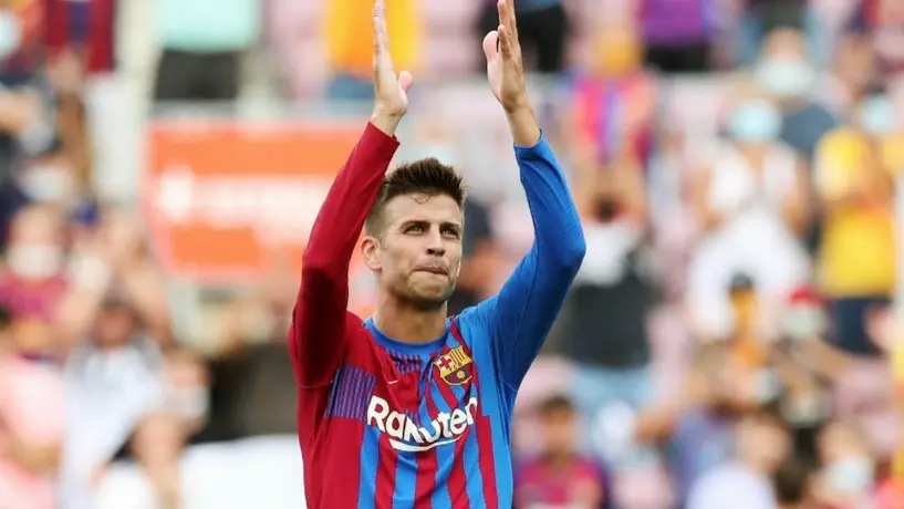 Gerard Piqué regresó al estadio del Barcelona tras su retiro ahora con la Kings League