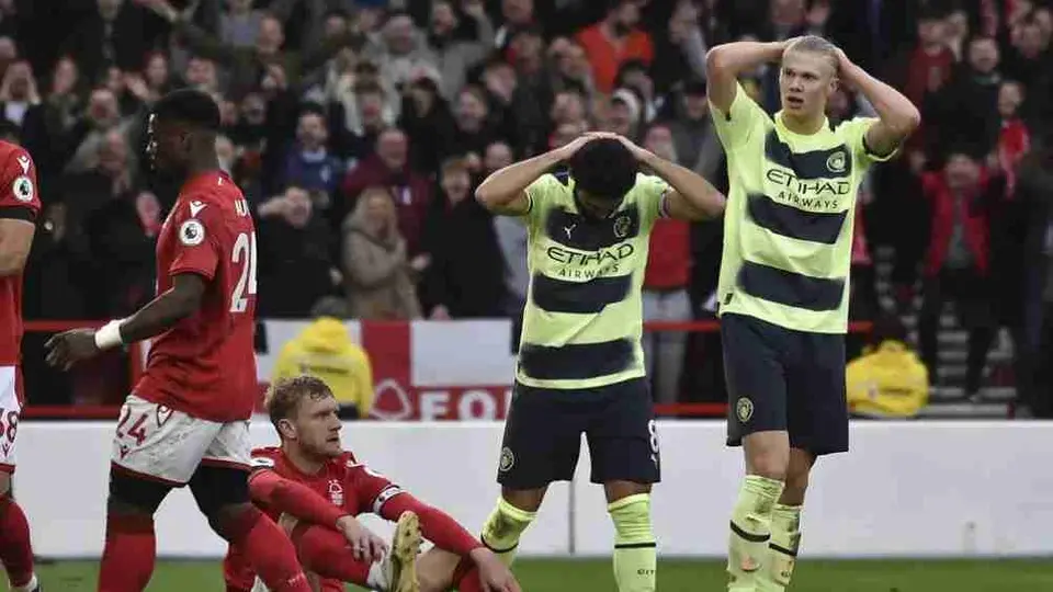 Premiere League: Manchester City deja ir la cima tras empatar ante  Nottingham Forest