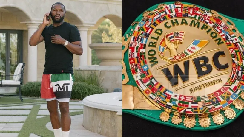 CMB diseñó especial cinturón para el vencedor de la pelea entre Mayweather y John Gotti III